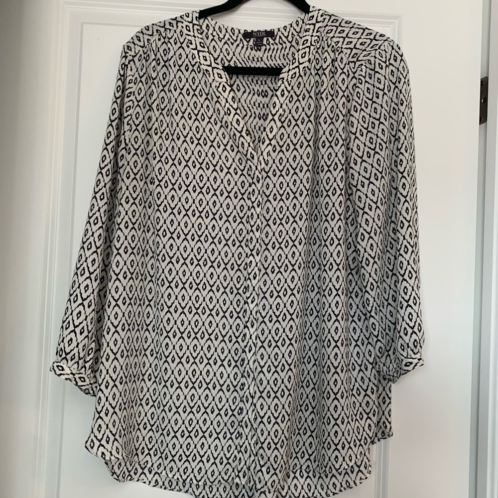 NYDJ Size L blouse